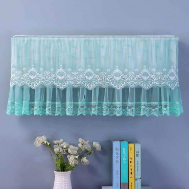 Double Lace Ac Cover(Sky Blue)
