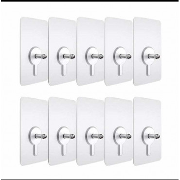 Super Quality Transparent Wall Hook (40 PICS)