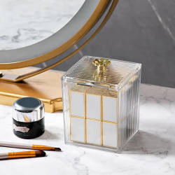 Multifunctional Makeup Cotton Pads Storage Box