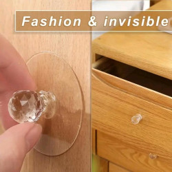 Wall Adhesived Diamond Hook( 10 Piese )