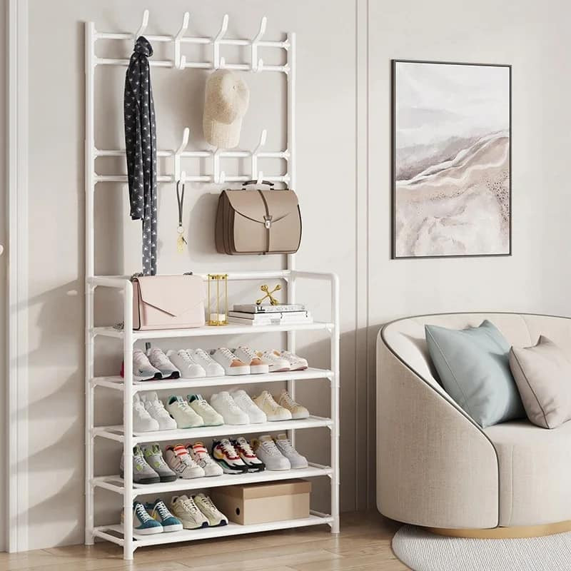 Multi-Functional Shoe Rack