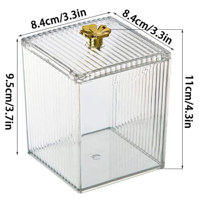 Multifunctional Makeup Cotton Pads Storage Box