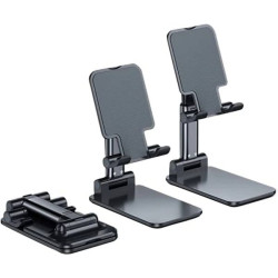 1 pc Folding Smartphone Bracket Liftable Desktop Lazy Phone Holder Universal Multi-function Mobile Phone Stand