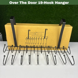 Over the door 19-hook hanger/shirt pant hanger