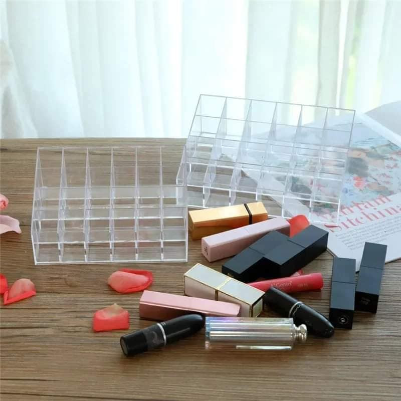 24 Grid Lipstick Storage Box