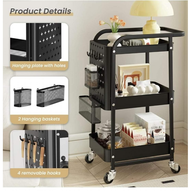 Multi-Functional Mobile Cart Trolleys