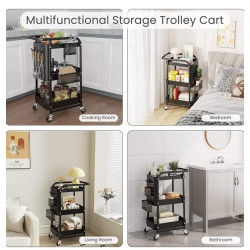 Multi-Functional Mobile Cart Trolleys