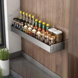 Kitchen Storage Multifunctional Wall Mounted Seasoning Rack
