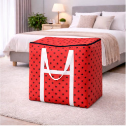 Premium Quality King Size Printed Storage & Travel Bag (1 Pcs)