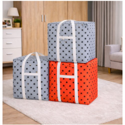 Premium Quality King Size Printed Storage & Travel Bag (3 Pcs)