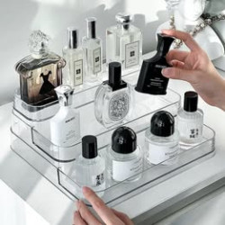 3 layer perfume rack