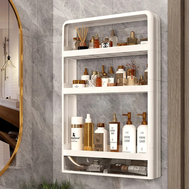 Big Size Multifunctional Kitchen Countertop Bottle Storage Rack Bathroom Toiletries Storage shelf Cosmetics Organizer