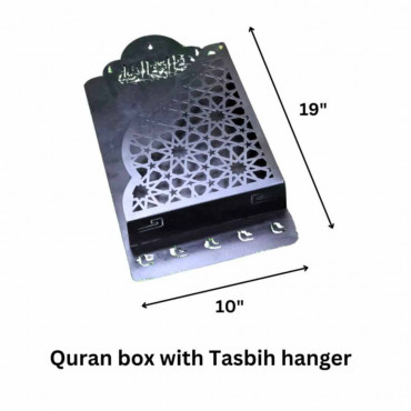 Quran Box with tasbih hanger