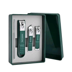 4 Pcs Manicure Pedicure Set Stainless Steel Nail Clippers Kit