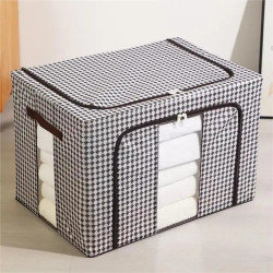 Premium Quality Printed Quilt Storage Bag (Metal Box)(1 Pcs)