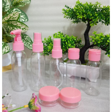7 in 1 Travel Empty Bottle Set