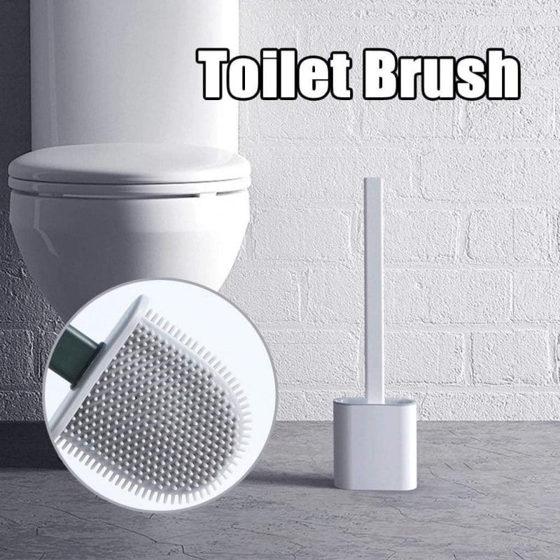 Silicone Toilet Cleaning Brush ( 1 Pcs)
