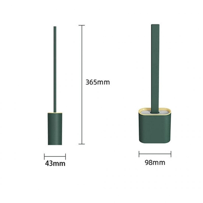 Silicone Toilet Cleaning Brush ( 1 Pcs)