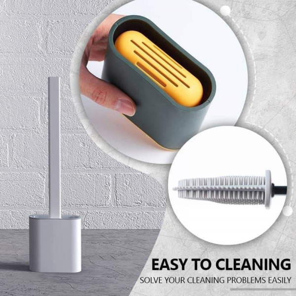 Silicone Toilet Cleaning Brush ( 1 Pcs)