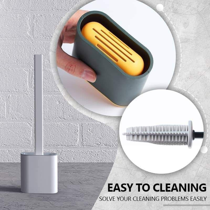 Silicone Toilet Cleaning Brush ( 1 Pcs)