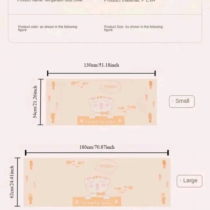 Waterproof Multifunctional refrigerator cover