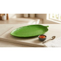 Leaf Shape Serving Plate(Set of 10 Pcs) (9/12) Inch