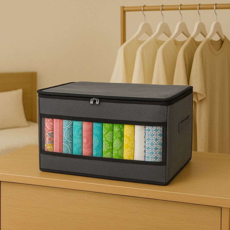 9 Grid Fashionable Cloth Organizer(4 PCS)