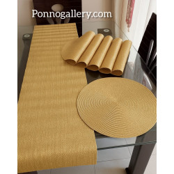 PVC Dining Mat with runner