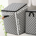 Star Printed Huge Capacity Printed Quilt Storage Bag( 3 Pcs)