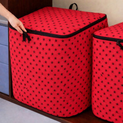 Star Printed Huge Capacity Printed Quilt Storage Bag( 1Pcs)