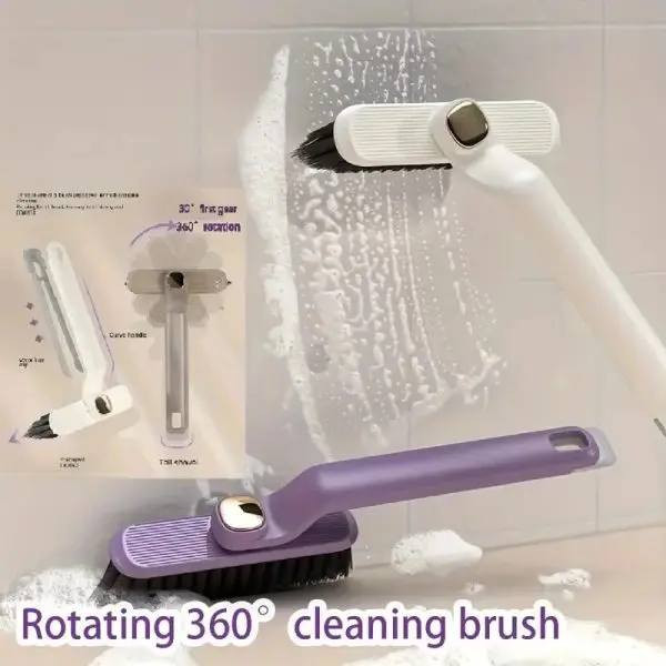 Multipurpose Tile Gap Cleaning Brush – Rotating Crevice Cleaner for Bathroom Floor, Kitchen Corners & Narrow Spaces