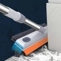 3 In 1 Floor cleaning Brush with wiper- long handle 