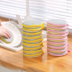 Double-Sided Dishwashing Sponge ( 10 Pcs)