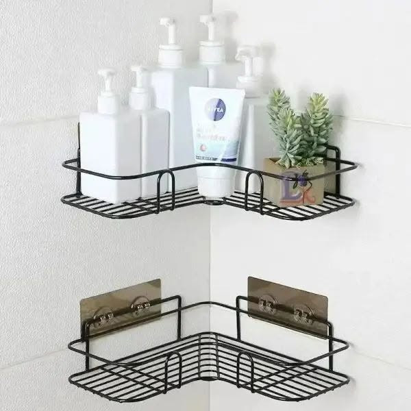 Bathroom Kitchen Corner Shelf (2-Pcs)