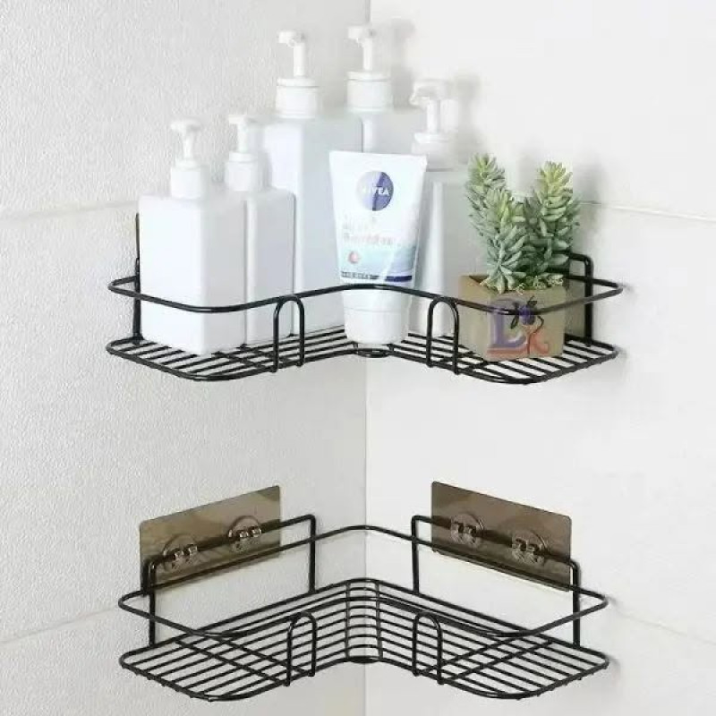 Bathroom Kitchen Corner Shelf (2-Pcs)