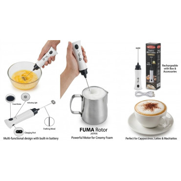Rechargeable Mixer Hand Coffee Beater