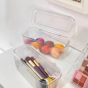 Dustproof Transparent Storage Box – Stylish & Multipurpose