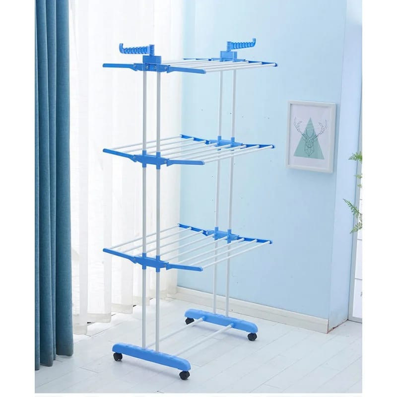 3 layer cloth rack