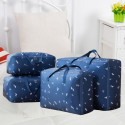 Navy Fish Print Premium Quality Printed Quilt/Blanket Storage Bag