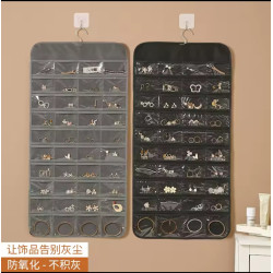  Hanging Storage Bag Jewelry Rack Necklace Bracelet Earrings Ring Watches Accessories Organizer with Hook