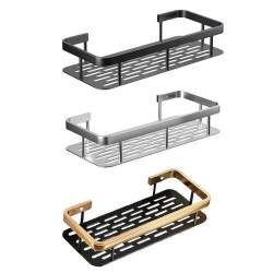 Aluminum Alloy Square Shampoo Rack