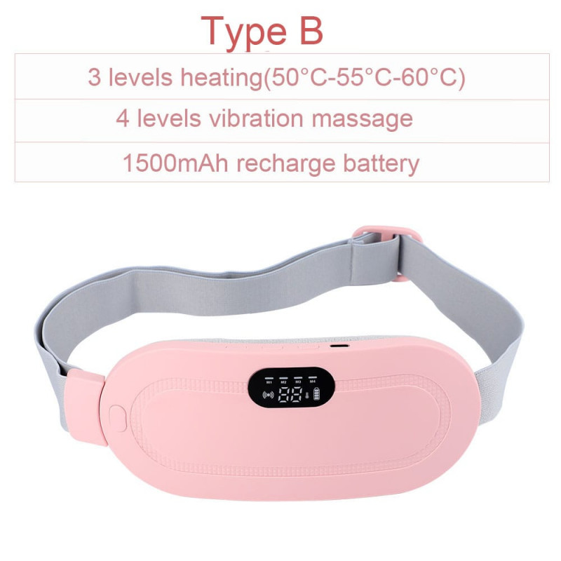 Heating pad for Period Cramps & Vibration sliming Massage belt