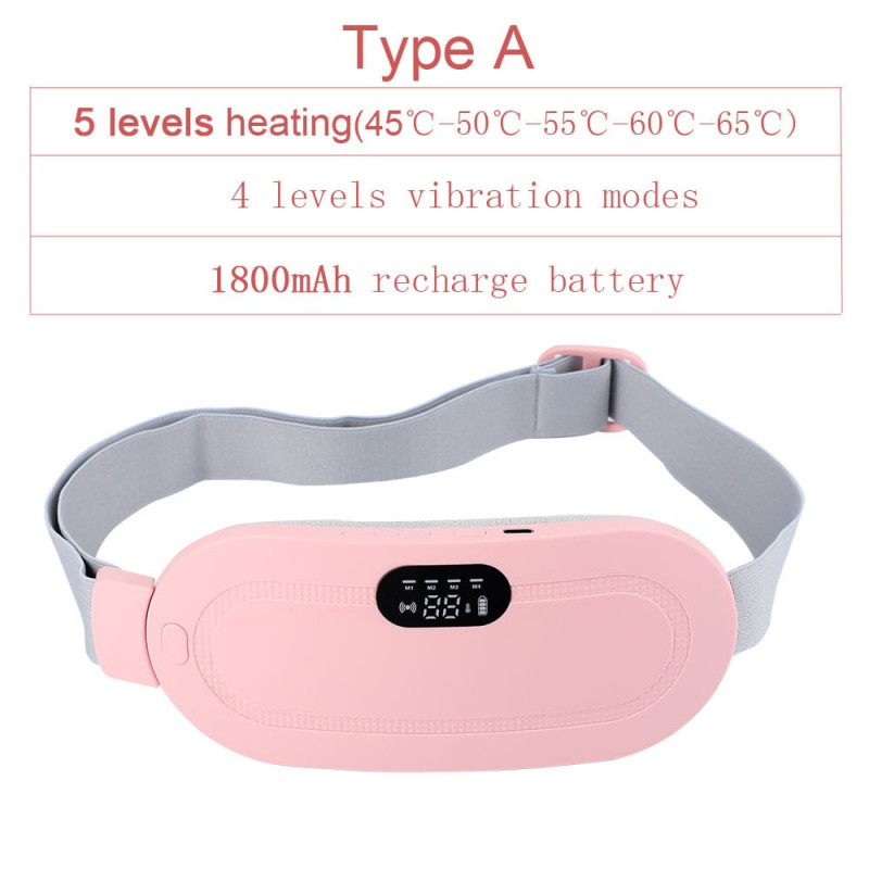 Heating pad for Period Cramps & Vibration sliming Massage belt