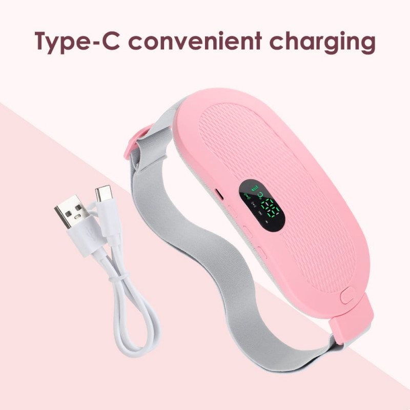 Heating pad for Period Cramps & Vibration sliming Massage belt