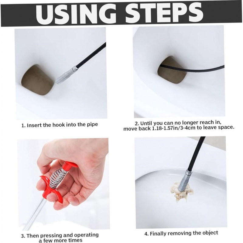 Drain Cleaner Spring Pipe 