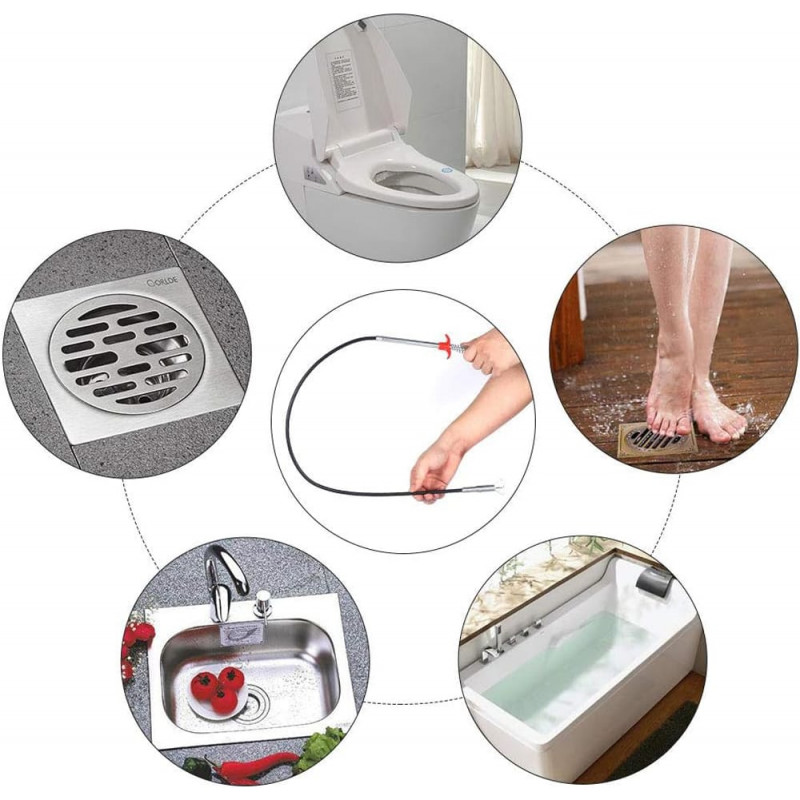 Drain Cleaner Spring Pipe 