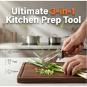 3-in-1 Scallion Shredder & Peeler Kitchen Tools