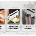 3-in-1 Scallion Shredder & Peeler Kitchen Tools