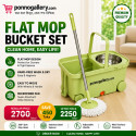 360° auto spin mop bucket home cleaning cotton mop