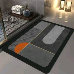 Rubber Sole Super Absorbing Non-Slip Floor Mat